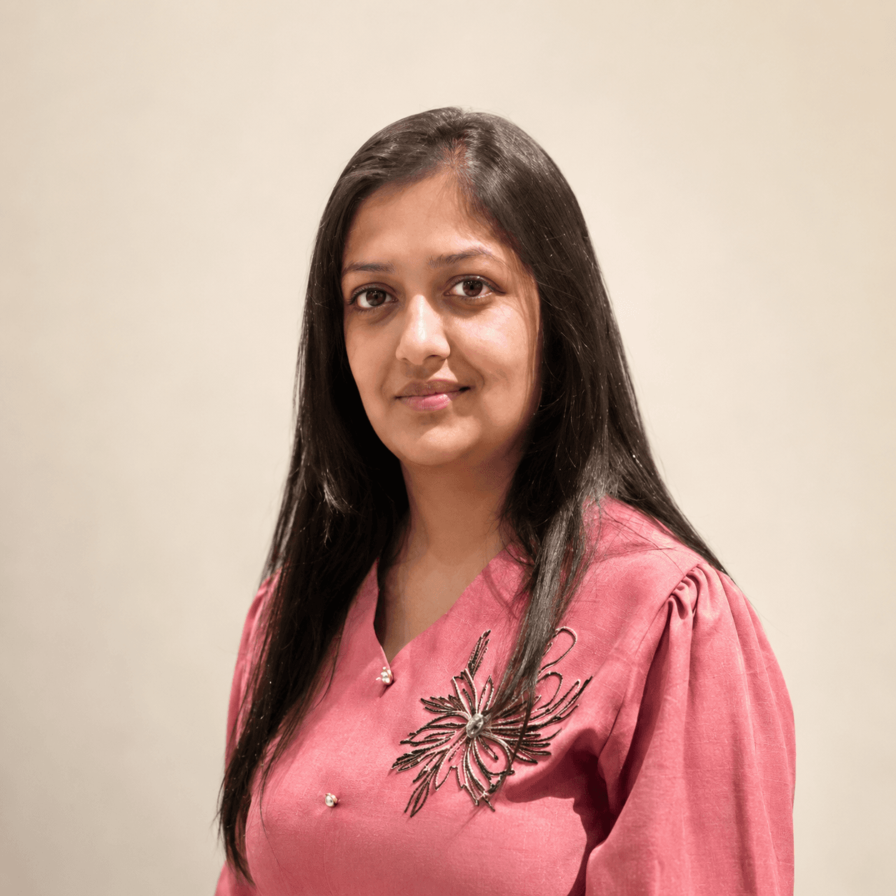 Portrait of Prerna Jain, Founder & Director of Adhyan Concepts
